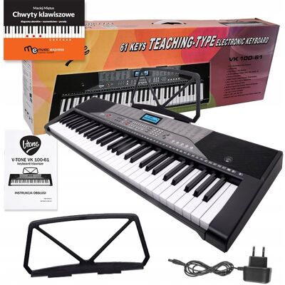 V-TONE VK 100-61 keyboard klawisze organy dla dzieci do nauki gry V-TONE VK 100-61 keyboard klawisze organy dla dzieci do nauki gry