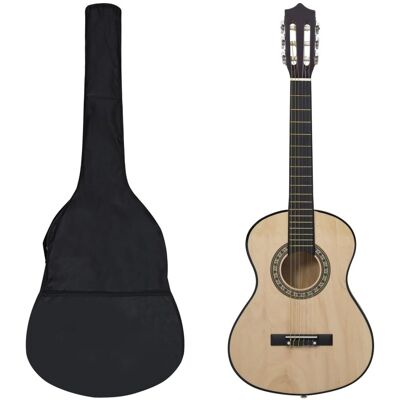 vidaXL 8-cz. zestaw do nauki gry na gitarze klasycznej, 1/2, 34' vidaXL 8-cz. zestaw do nauki gry na gitarze klasycznej, 1/2, 34'