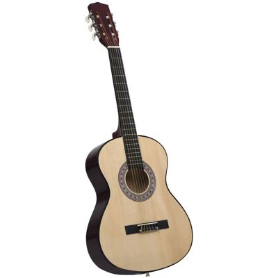 vidaXL Gitara klasyczna dla początkujących, 4/4 39', lipa vidaXL Gitara klasyczna dla początkujących, 4/4 39', lipa