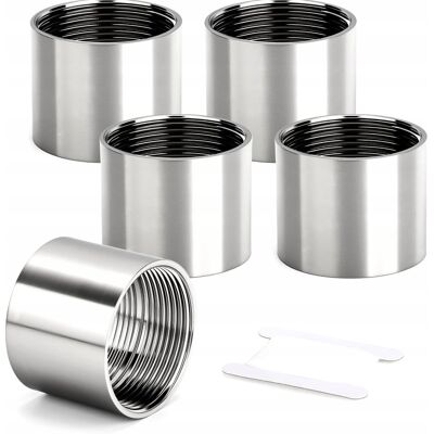 Inny producent Złączki Rurowe 5 Sztuk Stal Nierdzewna 1-1/4 Cal Żeńskie Gwintowane Proste Inny producent Złączki Rurowe 5 Sztuk Stal Nierdzewna 1-1/4 Cal Żeńskie Gwintowane Proste