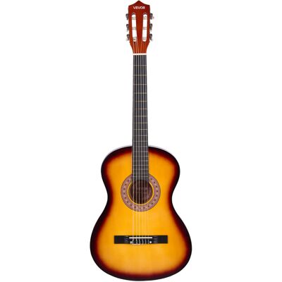 Vevor Gitara Klasyczna Akustyczna Nauki Premium Zestaw Tuner Pokrowiec 960 Mm Vevor Gitara Klasyczna Akustyczna Nauki Premium Zestaw Tuner Pokrowiec 960 Mm