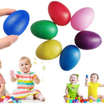 Inny producent Jajka Marakasy 6 Sztuk Zestaw Shaker Dla Dzieci Muzyczny Grzechotki Inny producent Jajka Marakasy 6 Sztuk Zestaw Shaker Dla Dzieci Muzyczny Grzechotki