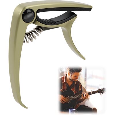 Inny producent Kapodaster Gitara Akustyczna Elektryczna Metalowy Strojenie Trwały Uchwyt Inny producent Kapodaster Gitara Akustyczna Elektryczna Metalowy Strojenie Trwały Uchwyt