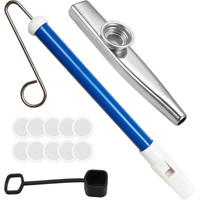 Inny producent Kazoo 2 Sztuki Metalowy Flet Instrument Muzyczny Dziecięcy Przenośny Inny producent Kazoo 2 Sztuki Metalowy Flet Instrument Muzyczny Dziecięcy Przenośny