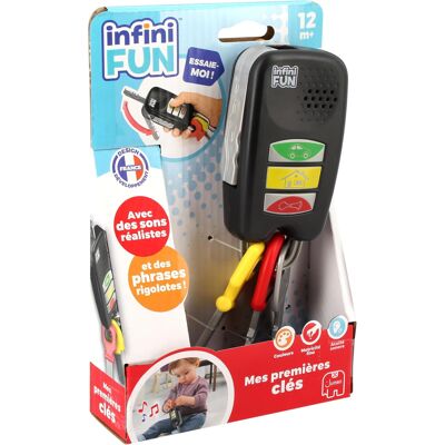 INFINI FUN Moje Pierwsze Klucze Zabawka Edukacyjna Dla Niemowląt Dźwięk I Światło INFINI FUN Moje Pierwsze Klucze Zabawka Edukacyjna Dla Niemowląt Dźwięk I Światło