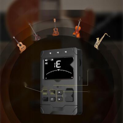 Inny producent Tuner Metronom Cyfrowy Generator Tonów Chromatyczny Do Gitary Basu Ukulele Inny producent Tuner Metronom Cyfrowy Generator Tonów Chromatyczny Do Gitary Basu Ukulele