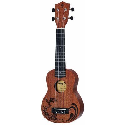 Ukulele Sopranowe Mahoń Struny Aquila Grawer Harley Benton Kahuna-S Dolphin Ukulele Sopranowe Mahoń Struny Aquila Grawer Harley Benton Kahuna-S Dolphin