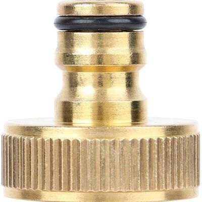 Inny producent Złącze Węża Mosiężne Szybkozłącze Żeńskie Adapter Gwintowany 1 Cal Mocne Inny producent Złącze Węża Mosiężne Szybkozłącze Żeńskie Adapter Gwintowany 1 Cal Mocne