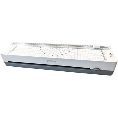 Inny producent Kompaktowy Laminator A3 Avenido AV 1043 - Szybkie Nagrzewanie, Wbudowany Trymer, Idealny do Domu i Biura Inny producent Kompaktowy Laminator A3 Avenido AV 1043 - Szybkie Nagrzewanie, Wbudowany Trymer, Idealny do Domu i Biura