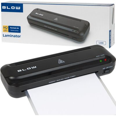 Blow LAMINATOR A4 LAMINARKA URZĄDZENIE DO LAMINOWANIA NA GORĄCO LAMINACJA Blow LAMINATOR A4 LAMINARKA URZĄDZENIE DO LAMINOWANIA NA GORĄCO LAMINACJA
