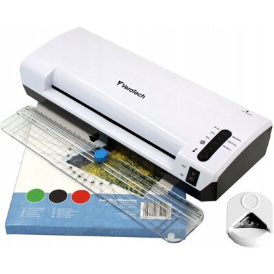 Laminator SAVIO A4 Biały LR-01/W - Laminacja na ciepło i zimno Laminator SAVIO A4 Biały LR-01/W - Laminacja na ciepło i zimno