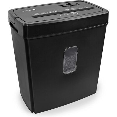 Duronic PS657 Niszczarka do papieru dokumentów kosz 15 L 170W nablatowa lub podbiurkowa mała niszczarka automatyczna do domu lub małego biura z .. Duronic PS657 Niszczarka do papieru dokumentów kosz 15 L 170W nablatowa lub podbiurkowa mała niszczarka automatyczna do domu lub małego biura z ..
