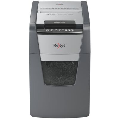 Niszczarka Rexel Optimum Autofeed+ 150M, (P-5), 150 Kartek, 44 L Kosz Niszczarka Rexel Optimum Autofeed+ 150M, (P-5), 150 Kartek, 44 L Kosz