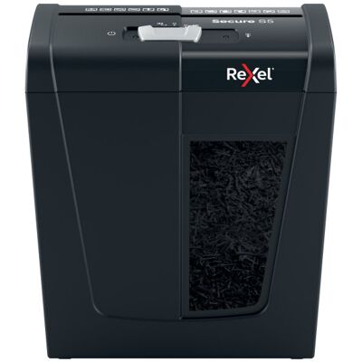 Niszczarka Rexel Secure S5, (P-2), 5 Kartek, 10 L Kosz Niszczarka Rexel Secure S5, (P-2), 5 Kartek, 10 L Kosz