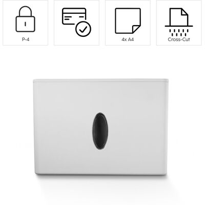 Niszczarka Safe X40-W P4 T4 E3 Hama Niszczarka Safe X40-W P4 T4 E3 Hama