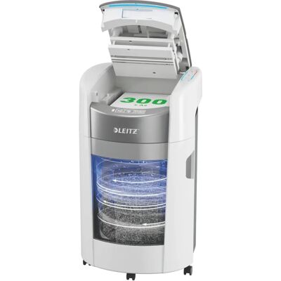 Niszczarka Automatyczna Leitz Iq Optimax Autofeed Office 300, Mikrościnek 2x5mm, 300 Kartek, P-5 Din, Biały Niszczarka Automatyczna Leitz Iq Optimax Autofeed Office 300, Mikrościnek 2x5mm, 300 Kartek, P-5 Din, Biały