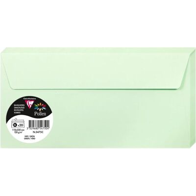 20 Kopert Pyłkowych 21 X 29,7 Cm Zielone Dl Samoprzylepne Clairefontaine 20 Kopert Pyłkowych 21 X 29,7 Cm Zielone Dl Samoprzylepne Clairefontaine
