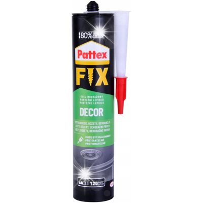 3x Dekoracyjny Klej Montażowy Pattex Fix Decor 380g Do Wnętrz Wodoodporny 3x Dekoracyjny Klej Montażowy Pattex Fix Decor 380g Do Wnętrz Wodoodporny