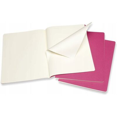 3x Moleskine Cahier Journals Xl Gł. Różowe 3x Moleskine Cahier Journals Xl Gł. Różowe
