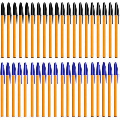 40 szt. x długopis BIC Orange Original Fine 0,8 mm: 20x niebieski i 20x czarny 40 szt. x długopis BIC Orange Original Fine 0,8 mm: 20x niebieski i 20x czarny