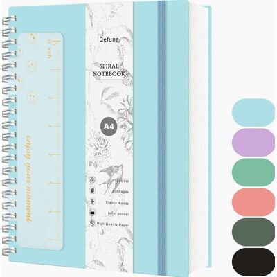 Inny producent A4 300 STRON KROPKI NA SPIRALI TWARDA OKŁADKA PAPIER 100G Inny producent A4 300 STRON KROPKI NA SPIRALI TWARDA OKŁADKA PAPIER 100G