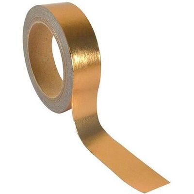 Inny producent Aluminiowa taśma klejąca 5 m x 1,5 cm - miedź Inny producent Aluminiowa taśma klejąca 5 m x 1,5 cm - miedź