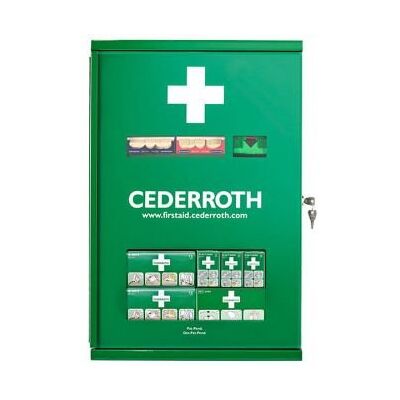 Apteczka Ścienna Cederroth First Aid Cabinet (Metalowa) Apteczka Ścienna Cederroth First Aid Cabinet (Metalowa)