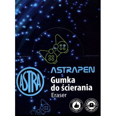 Astra, Gumka gracza Astra 24 sztuki Astra, Gumka gracza Astra 24 sztuki