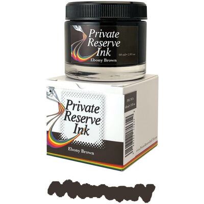 Atrament Private Reserve Ebony Brown 60ml Atrament Private Reserve Ebony Brown 60ml
