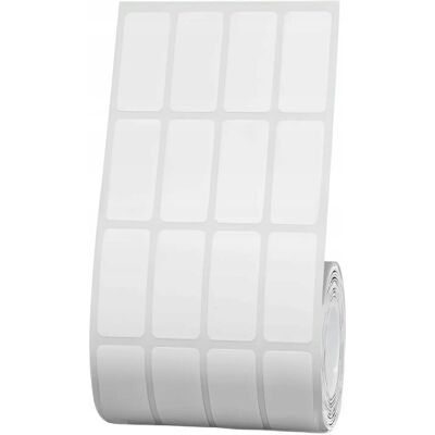 Inny producent Białe etykiety samoprzylepne naklejki termiczne do Niimbot K3 14x30 3600szt Inny producent Białe etykiety samoprzylepne naklejki termiczne do Niimbot K3 14x30 3600szt