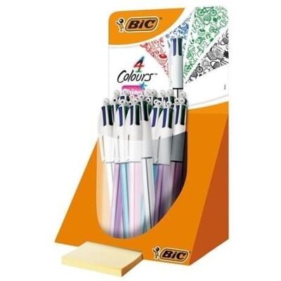 BIC, Paczka Długopis Bic 4 Colours Shine Ast Mix 20Szt. BIC, Paczka Długopis Bic 4 Colours Shine Ast Mix 20Szt.