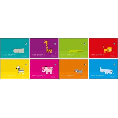 Interdruk Blok rysunkowy A4/20K Black&Blue; kids (10szt) Interdruk Blok rysunkowy A4/20K Black&Blue; kids (10szt)