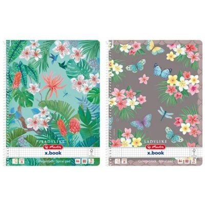 Herlitz Brulion na spirali A4/80K kr Ladylike (5szt) Herlitz Brulion na spirali A4/80K kr Ladylike (5szt)