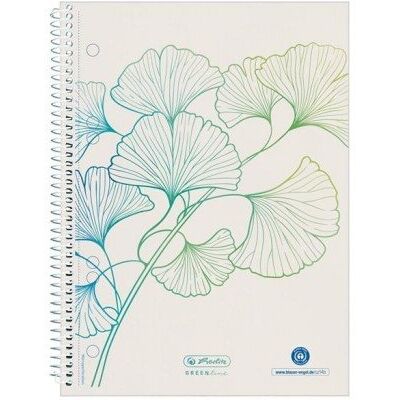 Herlitz Brulion na spirali A5/70K kr GreenLine (5szt) Herlitz Brulion na spirali A5/70K kr GreenLine (5szt)