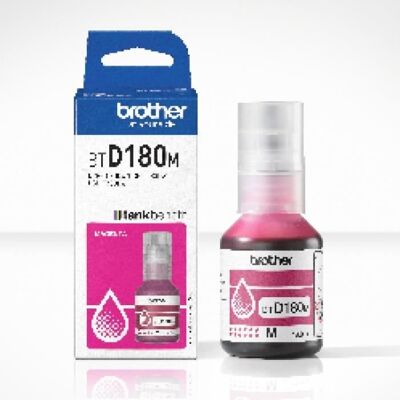 Butelka z tuszem - Brother - BTD180M - Magenta - 5000 stron - Jednostka - Standard Butelka z tuszem - Brother - BTD180M - Magenta - 5000 stron - Jednostka - Standard