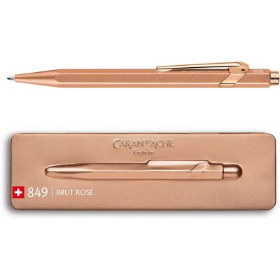 Caran D'Ache, długopis 849 Brut Rose, w pudełku Caran D'Ache, długopis 849 Brut Rose, w pudełku