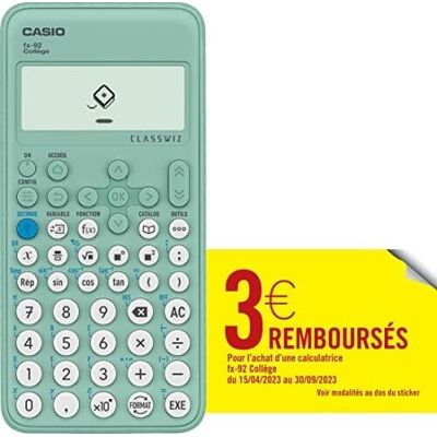 Inny producent Casio FX-92 College Classwiz - Kalkulator Szkolny dla Uczniów Inny producent Casio FX-92 College Classwiz - Kalkulator Szkolny dla Uczniów