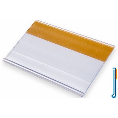 Inny producent DBR 60X105 MM BEZBARWNA Z TAŚMĄ AKRYLOWĄ 19 MM - 50 SZT Inny producent DBR 60X105 MM BEZBARWNA Z TAŚMĄ AKRYLOWĄ 19 MM - 50 SZT