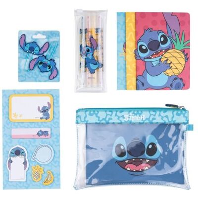Grupo Erik Zestaw Przyborów Disney Stitch Dla Dzieci Do Szkoły Notesy Mazaki Spinacze Grupo Erik Zestaw Przyborów Disney Stitch Dla Dzieci Do Szkoły Notesy Mazaki Spinacze