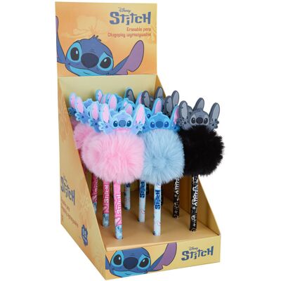 Patio Display Długopis Wymazywalny Disney Fluffy Stitch 12 Sztuk Patio Display Długopis Wymazywalny Disney Fluffy Stitch 12 Sztuk