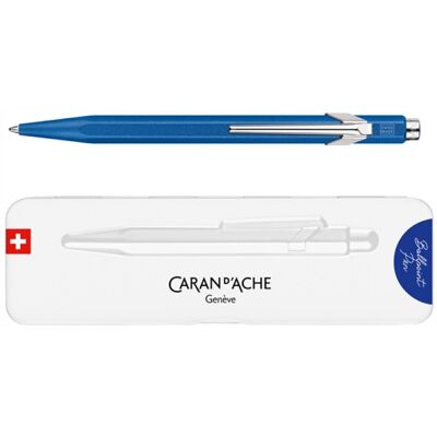 CARAN D'ACHE Długopis 849 Colormat-X M w pudełku niebieski CARAN D'ACHE Długopis 849 Colormat-X M w pudełku niebieski