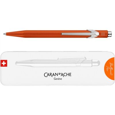 CARAN D'ACHE Długopis 849 Colormat-X M W Pudełku Pomarańczowy CARAN D'ACHE Długopis 849 Colormat-X M W Pudełku Pomarańczowy