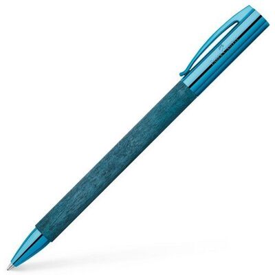 DŁUGOPIS FABER-CASTELL AMBITION BLUE WOOD DŁUGOPIS FABER-CASTELL AMBITION BLUE WOOD