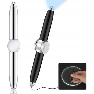 inna (Inny) DŁUGOPIS FIDGET LED OBROTOWY 3W1 ANTYSTRESOWY FIDGET PEN ZESTAW 2SZT inna (Inny) DŁUGOPIS FIDGET LED OBROTOWY 3W1 ANTYSTRESOWY FIDGET PEN ZESTAW 2SZT