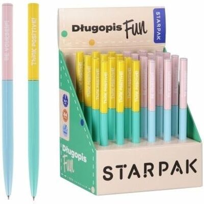 Starpak Długopis metalowy 0,7 Fun Off (24szt) Starpak Długopis metalowy 0,7 Fun Off (24szt)