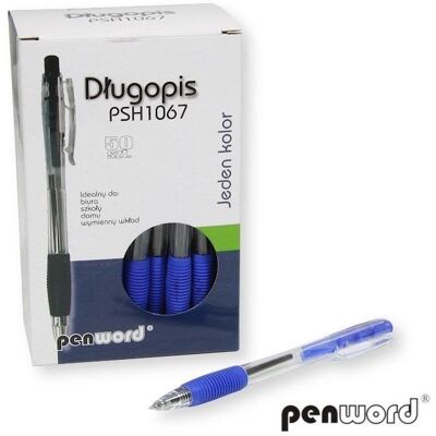 PENWORD Długopis niebieski (50szt) PENWORD Długopis niebieski (50szt)