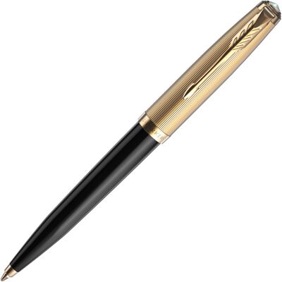 Długopis Parker 51 Deluxe Czarny GT - 2123513 Długopis Parker 51 Deluxe Czarny GT - 2123513