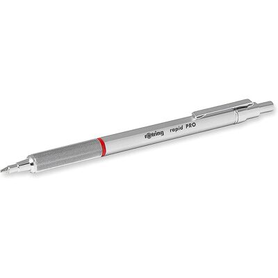 Długopis Profesjonalny Rapid Pro Rotring Srebrny 1904291 Długopis Profesjonalny Rapid Pro Rotring Srebrny 1904291