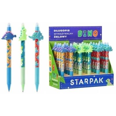 Starpak Długopis ścieralny automatyczny 0,7 Dino (24szt) Starpak Długopis ścieralny automatyczny 0,7 Dino (24szt)