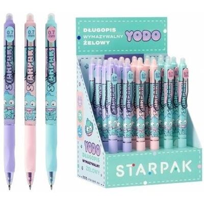 Starpak Długopis ścieralny automatyczny 0,7 Yodo (24szt) Starpak Długopis ścieralny automatyczny 0,7 Yodo (24szt)